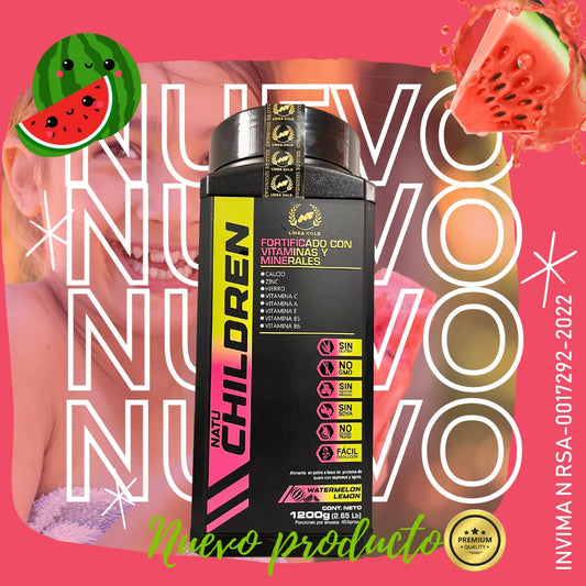 NATU CHILDREN Línea Gold 🌟 | Nutrición Deliciosa y Poderosa para tus Hijos 💪🍉
