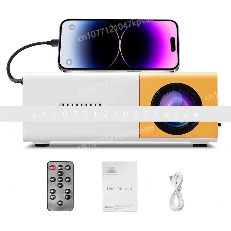🧲 Mini Proyector de Alta definición YG300 Portable