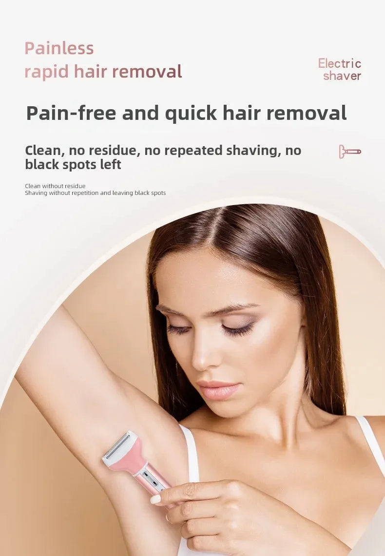 LumiSmooth™ 4 en 1 ✨ – Belleza sin vello, piel de ensueño 💖