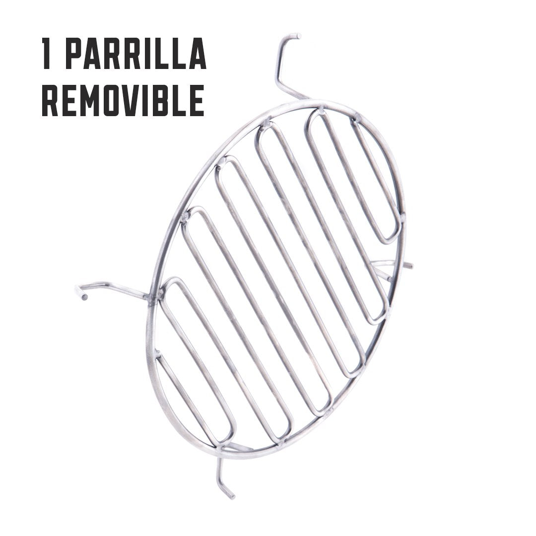 🔥 GrillTek™  Barril — El Asador Compacto que Enciende Grandes Momentos..12 Libras