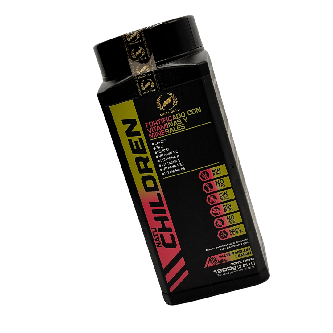 NATU CHILDREN Línea Gold 🌟 | Nutrición Deliciosa y Poderosa para tus Hijos 💪🍉
