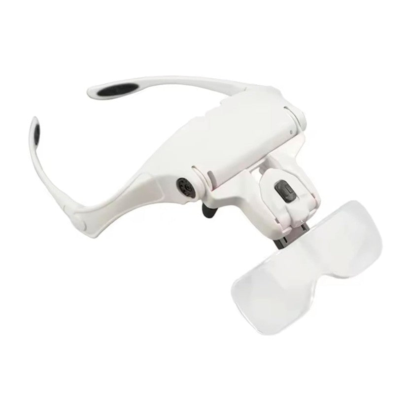 🔍 Visión de Precisión 👓 | Gafas Lupa 5 en 1 con Lentes Intercambiables 🔧