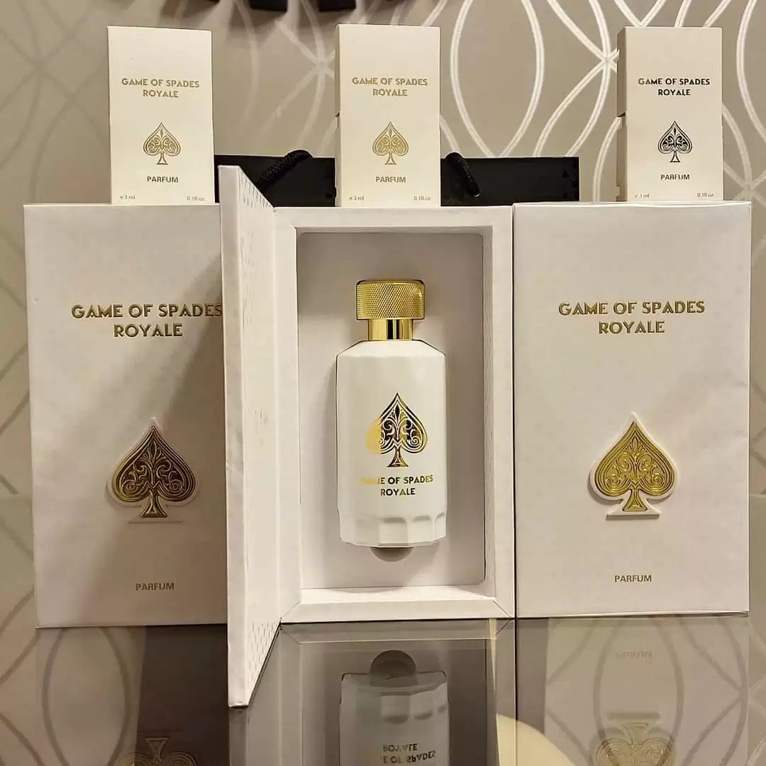 👑 Game of Spades Royale – El Rey del Perfume Gourmand Jo Milano Paris | Unisex | Eau de Parfum 100 ml