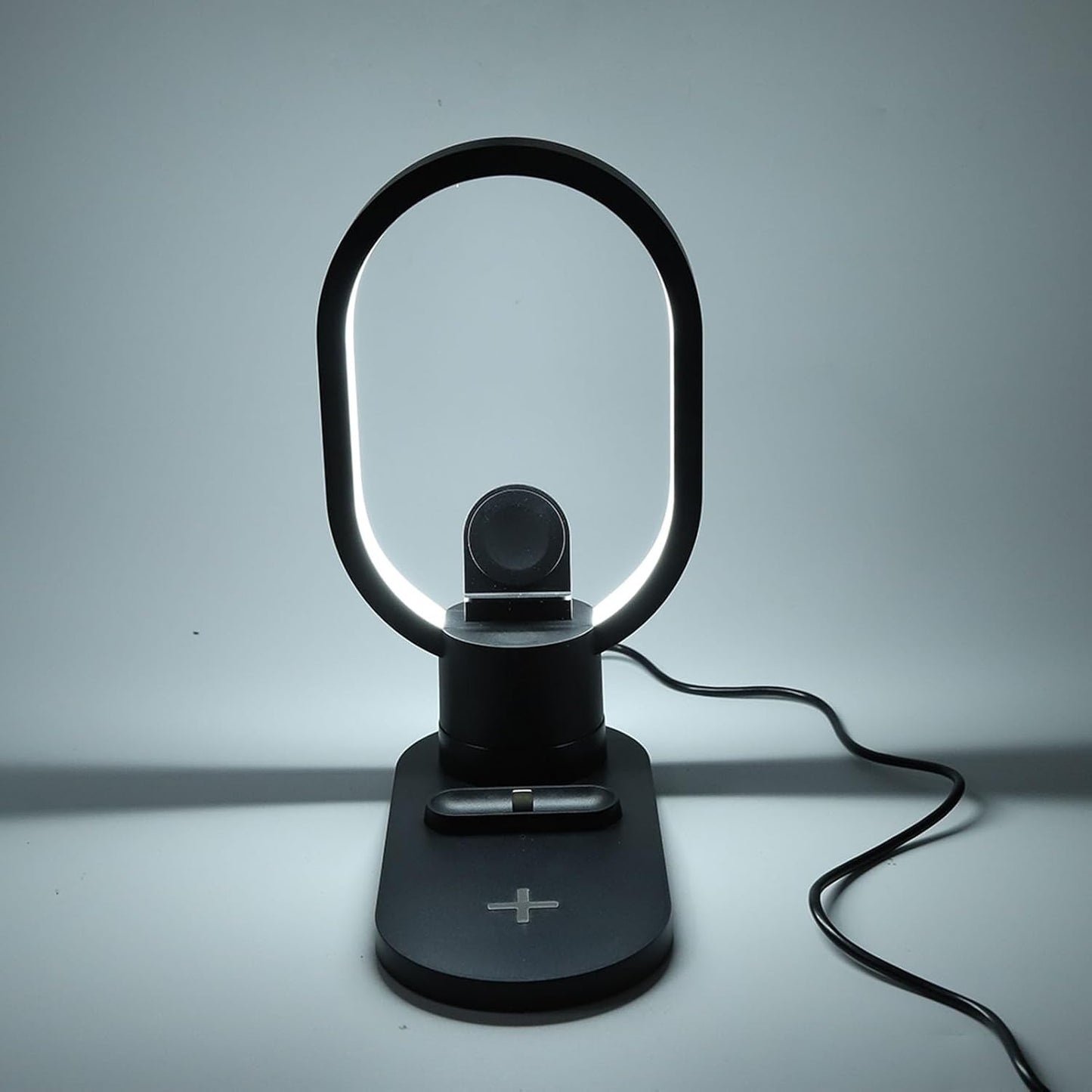 🔋 NightCharge Pro™ – Cargador Inalámbrico 4 en 1 con Luz Nocturna y Carga Rápida de 15W