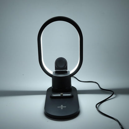 🔋 NightCharge Pro™ – Cargador Inalámbrico 4 en 1 con Luz Nocturna y Carga Rápida de 15W