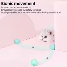 🐾 Diversión que Persigue 🧶 | Pelota Inteligente con Cola😺