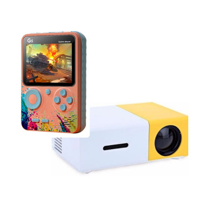 🕹️📽️ PlayMax Pro™ – Combo Proyector + Consola Retro