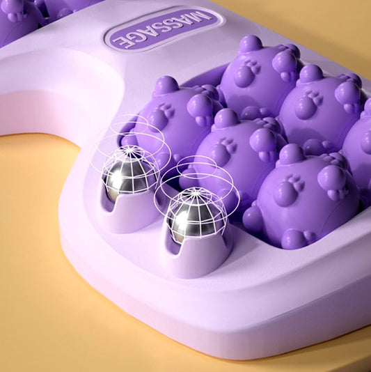 🦶 Relájate en Casa 🛋️ | Rodillo Masajeador de Pies 🌿 Alivio Natural y Profundo