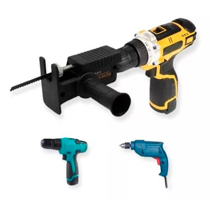 🔧 Convierte tu Taladro en Sierra ⚙️ | Adaptador 2 en 1 Potente y Versátil 🪚